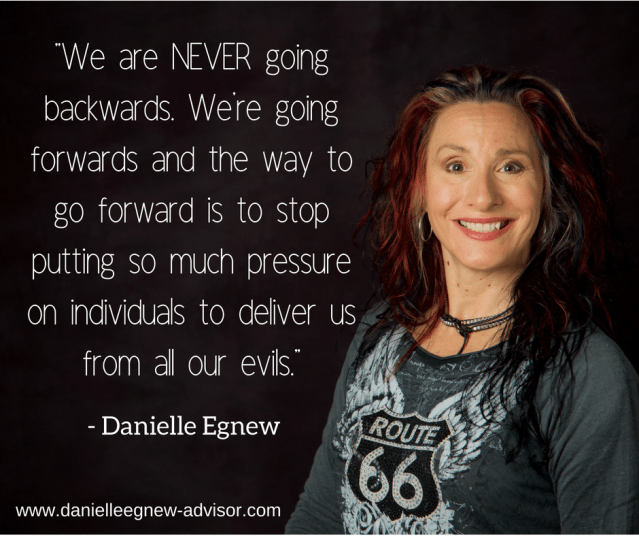 Never going backwards